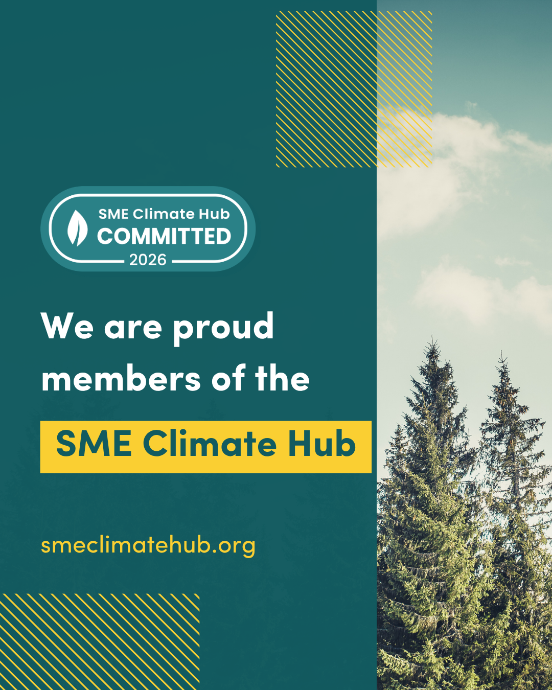 SME Climate Hub Committed 2026 badge